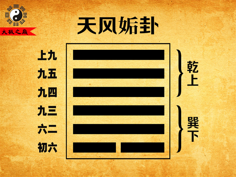 第44卦?姤卦序卦傳詳解及譯文-天風(fēng)姤卦（巽下乾上）